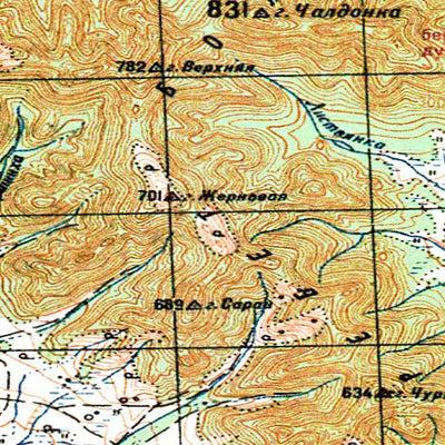 Soviet Genshtab - m53-31 - Russia
