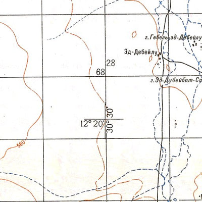 Soviet Genshtab - d36-31 - Sudan