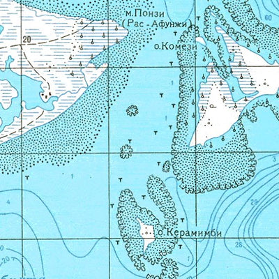 Soviet Genshtab - xc37-29 - United Republic of Tanzania