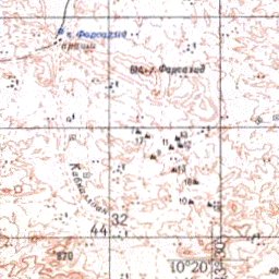Soviet Genshtab - c38-14 - Somalia
