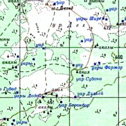 Soviet Genshtab - b38-32 - Somalia