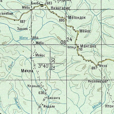 Soviet Genshtab - a33-01 - Cameroon