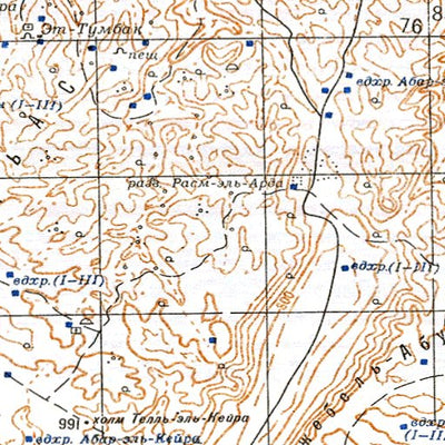 Soviet Genshtab - i37-08 - Syrian Arab Republic