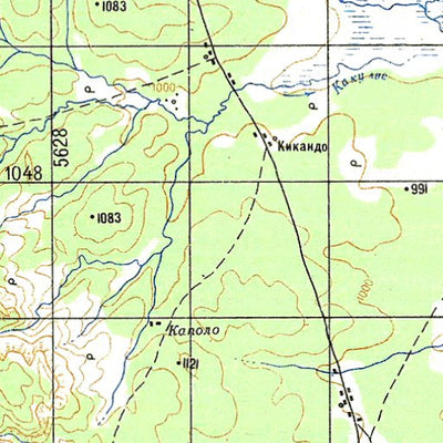 Soviet Genshtab - xc35-17 - Zambia