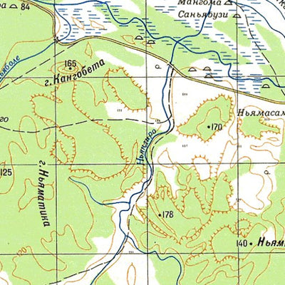 Soviet Genshtab - xe36-11 - Malawi
