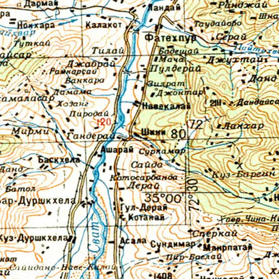 Soviet Genshtab - i43-07 - Pakistan
