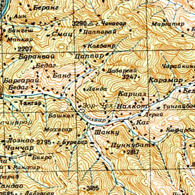 Soviet Genshtab - i43-07 - Pakistan