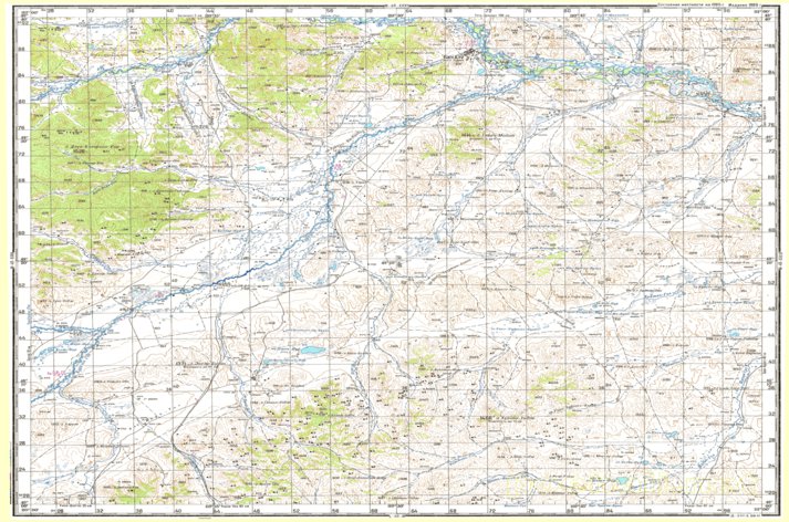 Soviet Genshtab - m49-33 - Mongolia Map by Avenza Systems Inc. | Avenza ...