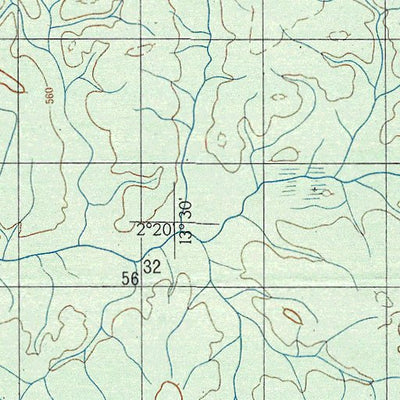 Soviet Genshtab - a33-14 - Gabon