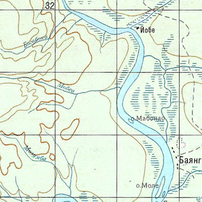Soviet Genshtab - a33-11 - Central African Republic