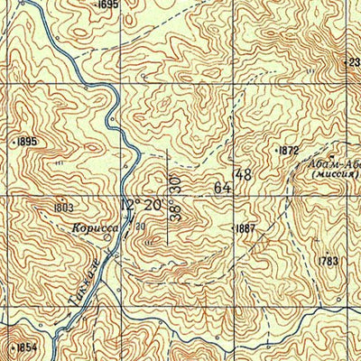 Soviet Genshtab - d37-33 - Ethiopia