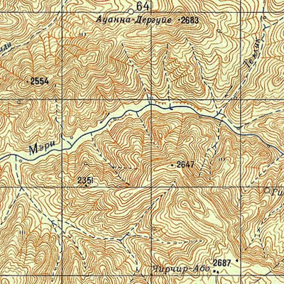 Soviet Genshtab - d37-33 - Ethiopia