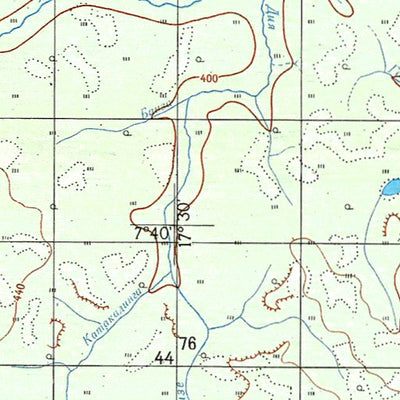 Soviet Genshtab - b33-06 - Central African Republic