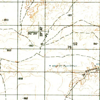 Soviet Genshtab - i37-34 - Saudi Arabia
