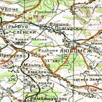 Soviet Genshtab - m33-10 - Poland