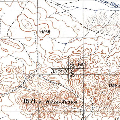Soviet Genshtab - i40-03 - Iran (Islamic Republic of)