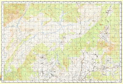 Soviet Genshtab - xc36-24 - United Republic of Tanzania