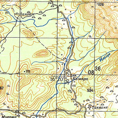 Soviet Genshtab - xe37-01 - Mozambique
