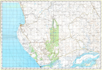 Soviet Genshtab - xb33-13 - Democratic Republic of the Congo