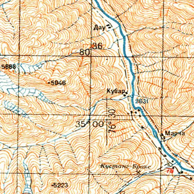 Soviet Genshtab - i43-11 - Pakistan