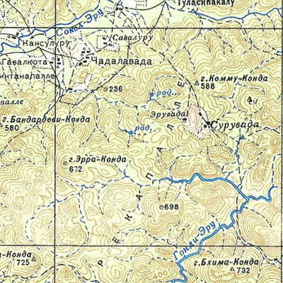 Soviet Genshtab - e44-22 - India