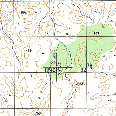 Soviet Genshtab - xc36-36 - United Republic of Tanzania
