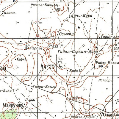 Soviet Genshtab - d32-15 - Niger