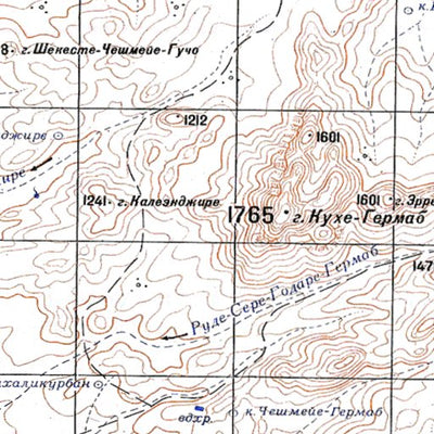 Soviet Genshtab - i40-35 - Iran (Islamic Republic of)