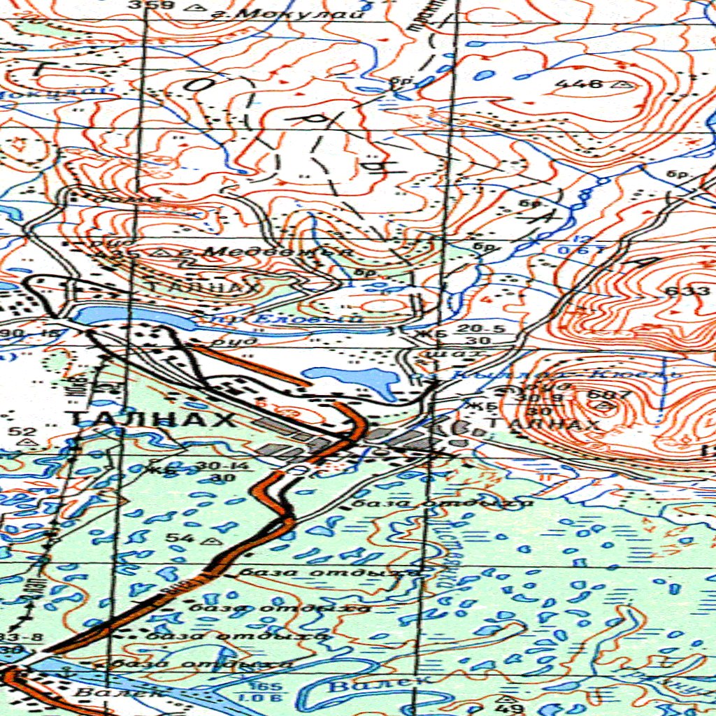 Soviet Genshtab - r45-23-24 - Russia Map by Avenza Systems Inc ...