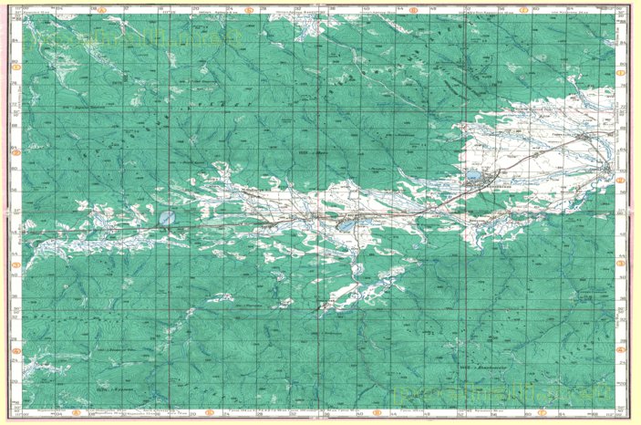 Soviet Genshtab - m49-10 - Russia Map by Avenza Systems Inc. | Avenza Maps