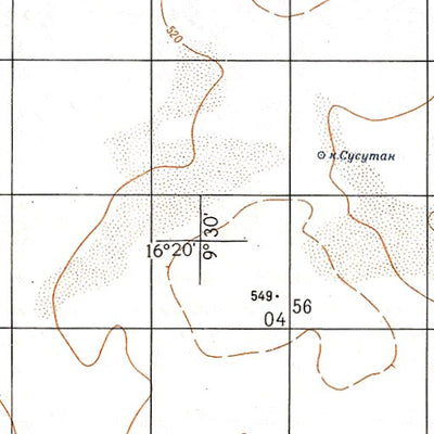Soviet Genshtab - e32-34 - Niger