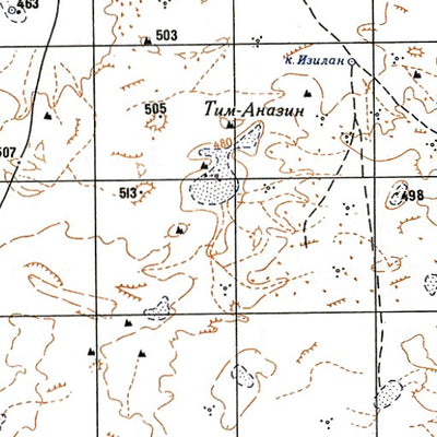 Soviet Genshtab - e32-31 - Niger
