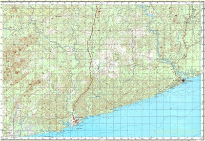 Soviet Genshtab - b29-30 - Cote d'Ivoire