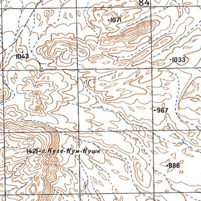 Soviet Genshtab - i40-14 - Iran (Islamic Republic of)