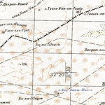 Soviet Genshtab - i32-36 - Tunisia