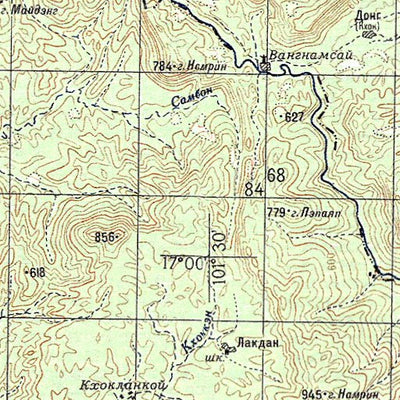 Soviet Genshtab - e47-30 - Thailand