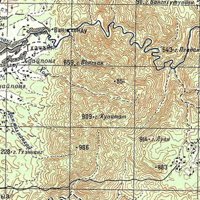 Soviet Genshtab - e47-30 - Thailand