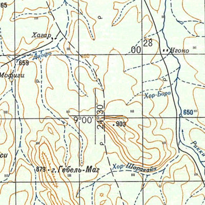 Soviet Genshtab - c35-25 - Sudan