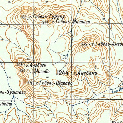 Soviet Genshtab - c35-25 - Sudan
