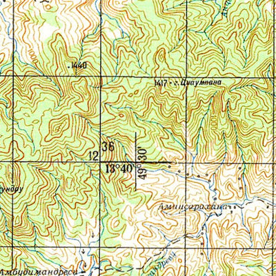 Soviet Genshtab - xd39-14 - Madagascar