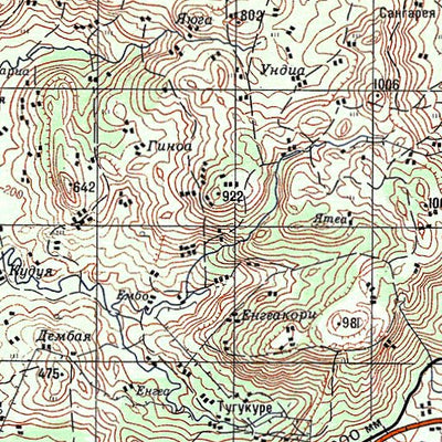 Soviet Genshtab - c28-18 - Guinea