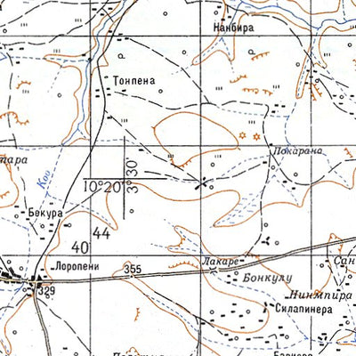 Soviet Genshtab - c30-15 - Burkina Faso