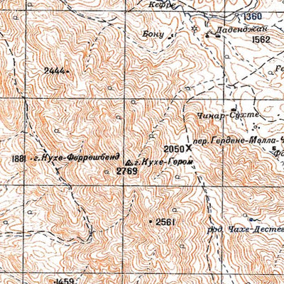 Soviet Genshtab - h39-29 - Iran (Islamic Republic of)