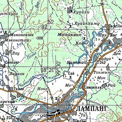 Soviet Genshtab - e47-16 - Thailand