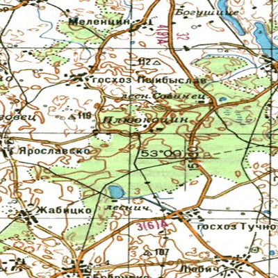 Soviet Genshtab - n33-28 - Poland