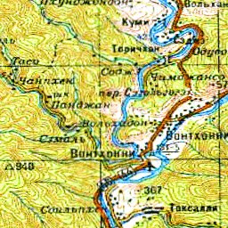 Soviet Genshtab - j52-15 - Korea, Republic of