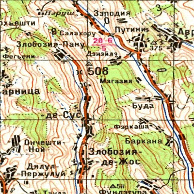 Soviet Genshtab - l35-16 - Romania