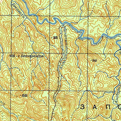 Soviet Genshtab - xd39-13 - Madagascar
