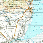 Soviet Genshtab - i43-15 - Pakistan