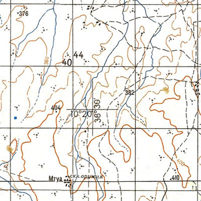 Soviet Genshtab - xc37-21 - United Republic of Tanzania